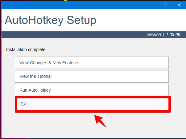 「AutoHotKey」のインストール手順画像3