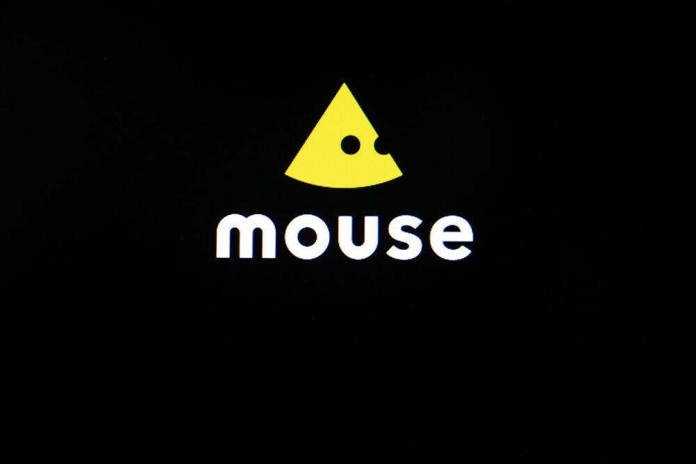 mouseの起動画面