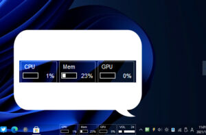 【TaskbarGadgetLT】タスクバーにウィジェットを表示するソフト