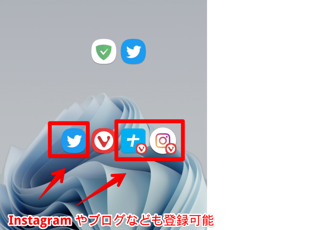 Twitter以外のサイトもPWA可能