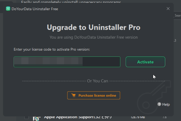 Upgrade to Uninstaller Pro