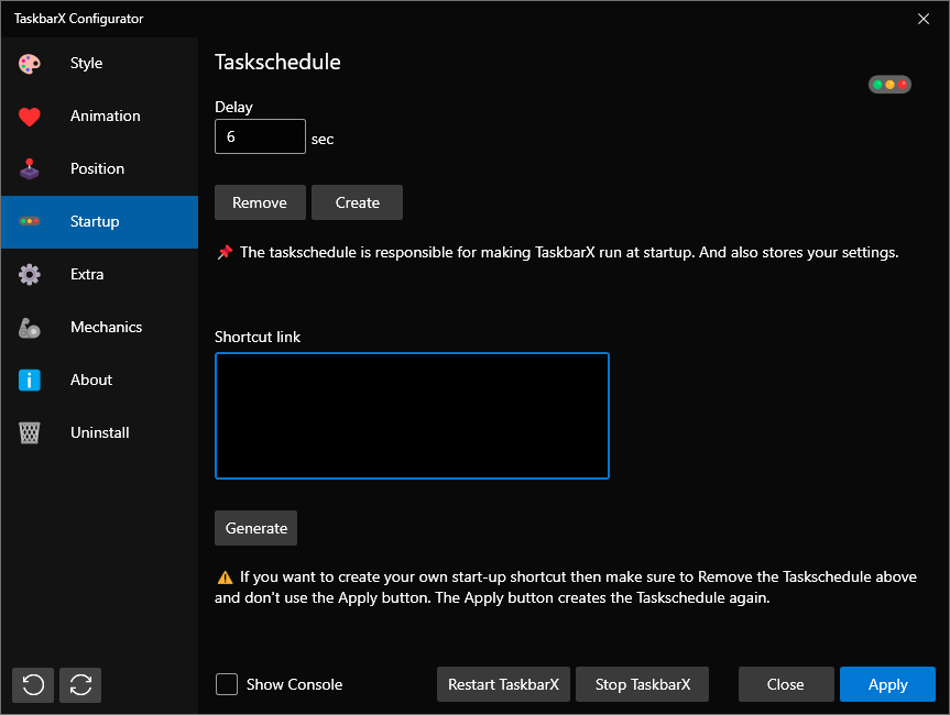 Configurator Startup