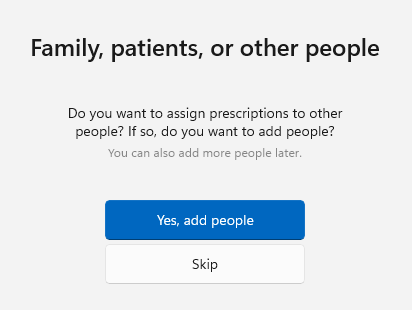 Family, patients, or other people