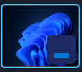 Windows11の青のダークテーマ