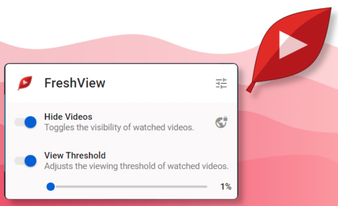 【FreshView for YouTube™】視聴済みの動画を非表示にする拡張機能
