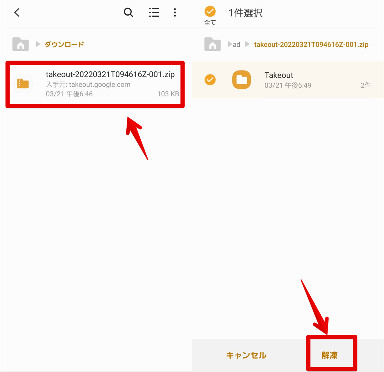 「takeout-20220321T094616Z-001」の解凍