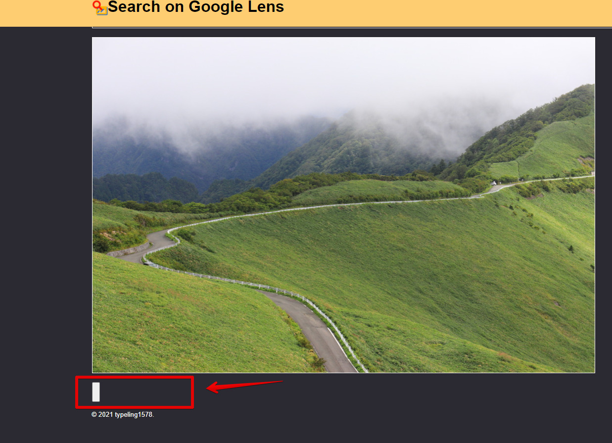 「Search on Google Lens」拡張機能を使って、PCのローカル上にある画像を調べる手順画像2