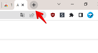 Chromeを起動して、新しいタブを開く