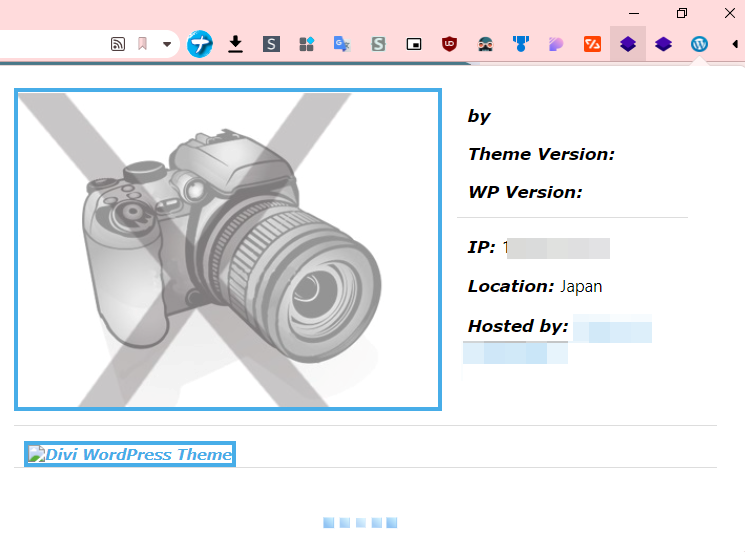 「WordPress Theme Detector and Plugins Detector」画像1