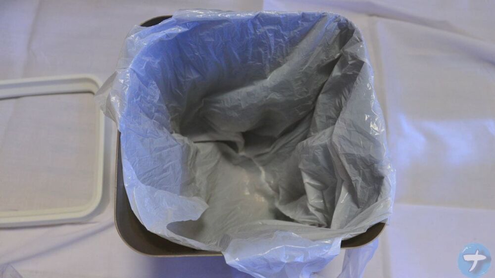 「ゴミ袋が見えないダストボックス（ブラウン）」の写真3