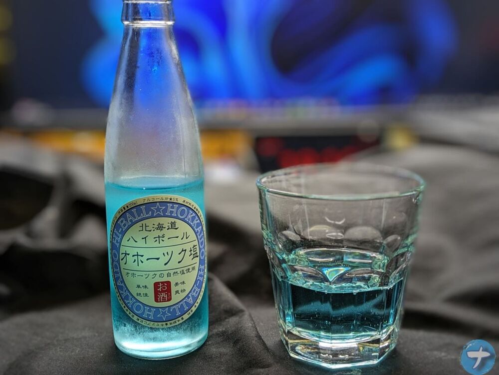 「北海道麦酒醸造株式会社」が製造している「北海道ハイボール オホーツク塩」の写真