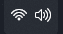 Windows11のWi-Fiと音量ボタン画像
