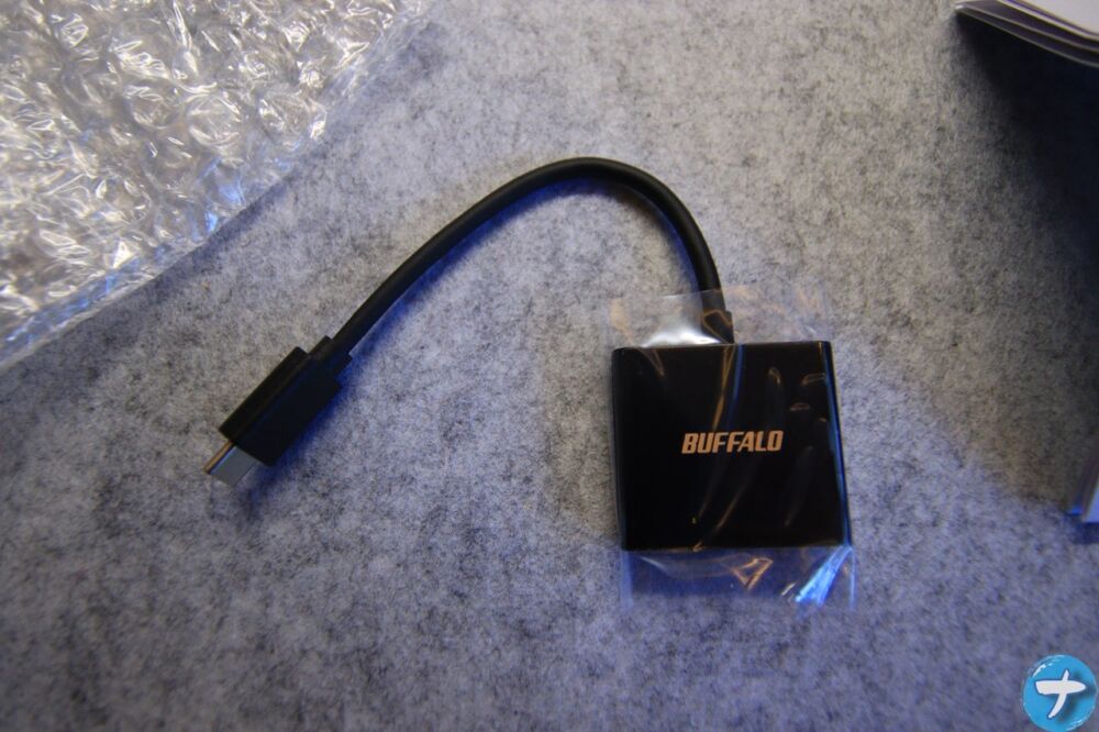 「バッファロー USB3.2 Type-Cカードリーダー（BSCR115U3CBK）」の写真3