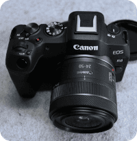 「Cannon EOS R8」の写真