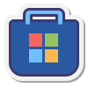 「Microsoft Store」のアイコン画像(icons8)