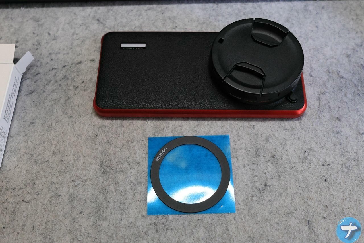 「UGREEN メタルリング」と「Xiaomi 15 Ultra」の写真